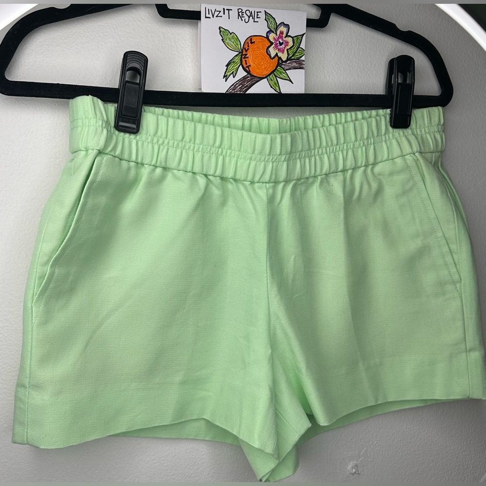 J Crew Green Shorts sz 4